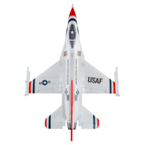 EFL178500 E-FLITE F-16 THUNDERBIRD 70MM