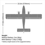 E-FLITE  TWIN OTTER UMX