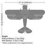 EFLU53550 E-FLITE UMX WACO