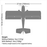 E-FLITE  TIMBER X UMX  BNF