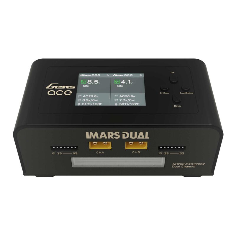 GEA200WDUAL-UB GENS ACE IMARS DUAL CHARGER