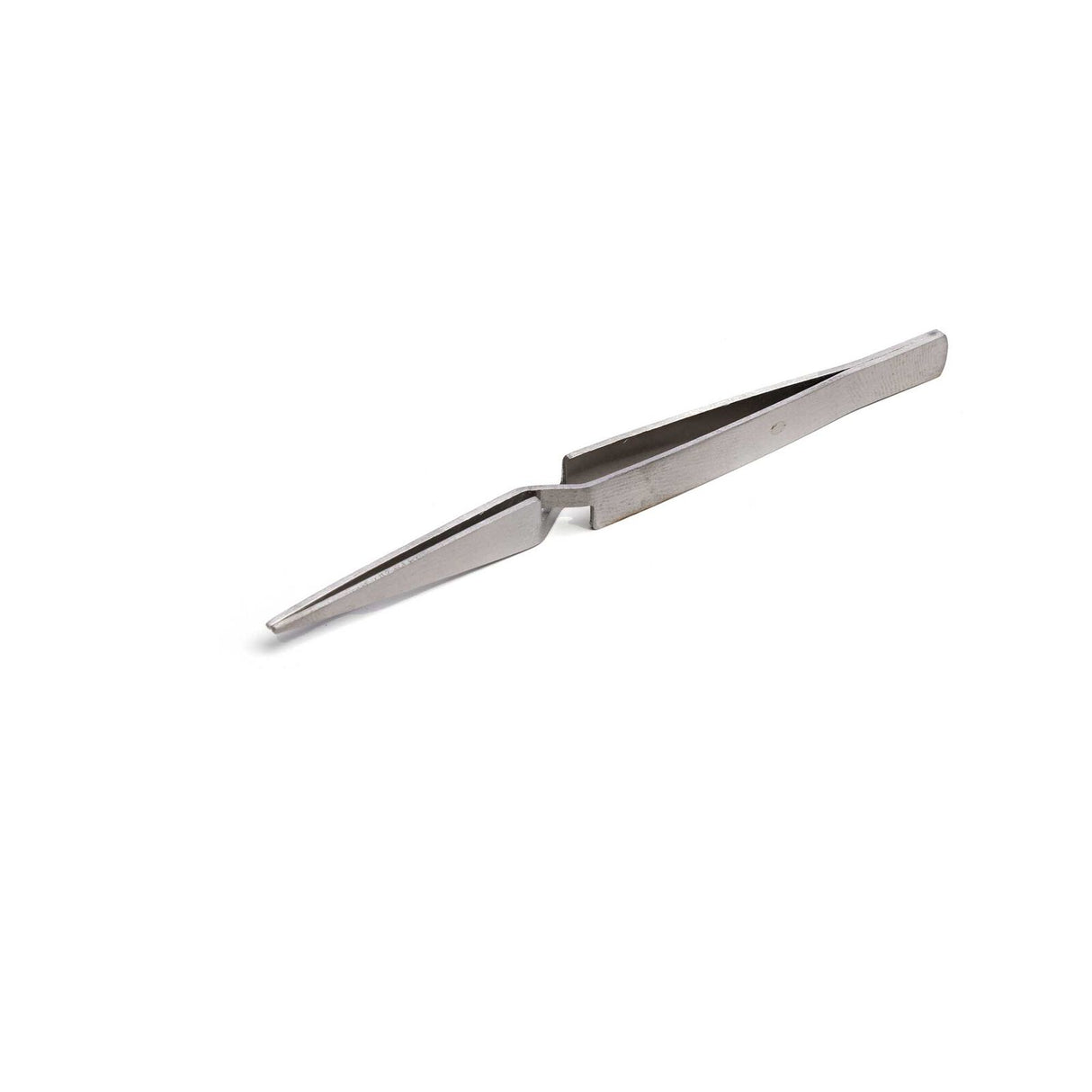 Tweezers straight 4.7in crs-lk