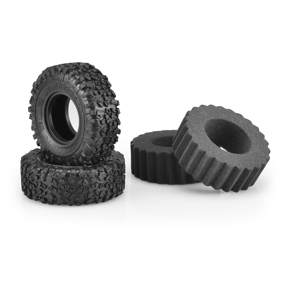 JC0316402 1.9 GREEN COMPOUND 4.19" LANDMINE TIRES