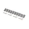 LOS256005 BODY CLIPS 10 LARGE 4 SMALL