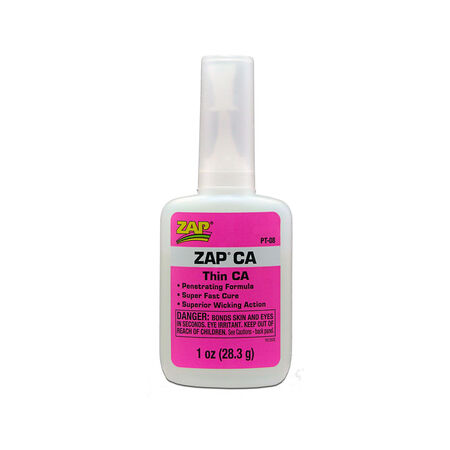 PT-08 THIN ZAP CA GLUE 1OZ