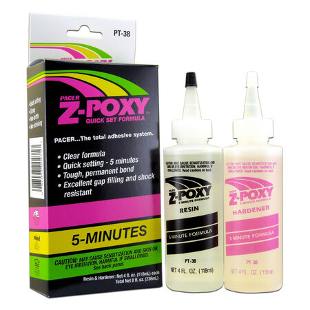 ZAP 5MIN Z-POXY 8OZ