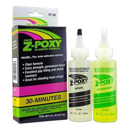 ZAP 30MIN Z-POXY 8OZ