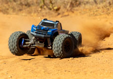 67154-4-BLUE TRAXXAS BL2S STAMPEDE 4X4 BLUE