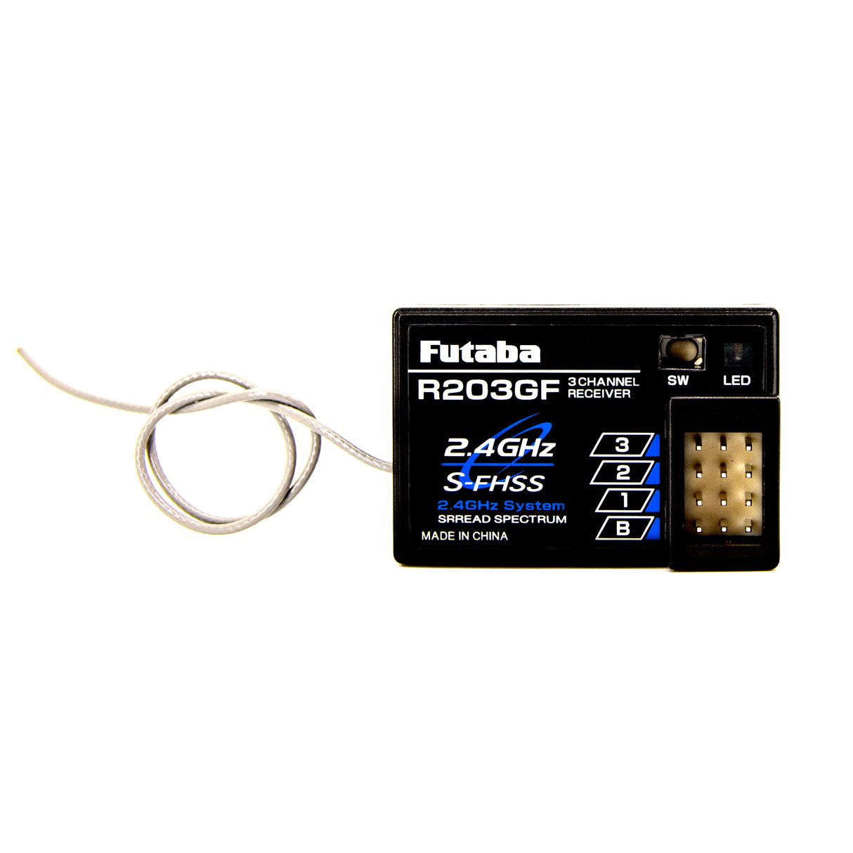 FUT01102237-3 FUTABA R203GF S-FHSS RECEIVER