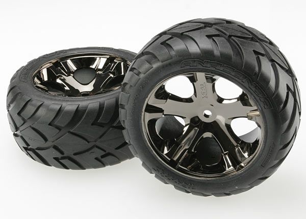 TRAXXAS  BLK CHRM/ANACONDA T/W