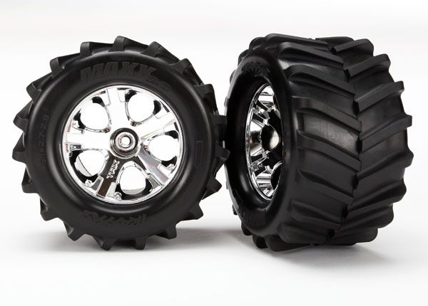 TRAXXAS ALL STAR TIRE & WHEEL