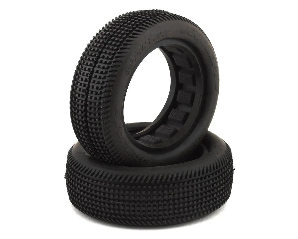 3134-02 JCONCEPTS SPRINTER BUGGY FRONT DIRT OVAL TIRE GREEN COMPOUND