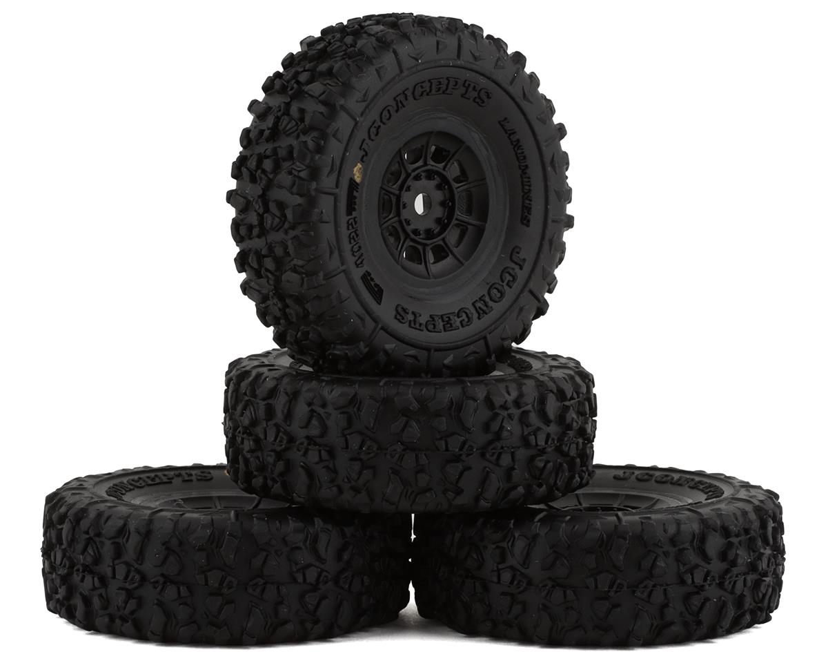 JC 1" LANDMINE TIRE/WHEEL 1/24