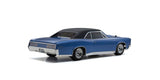 34431T2 KYOSHO 1967 PONTIAC GTO BLUE