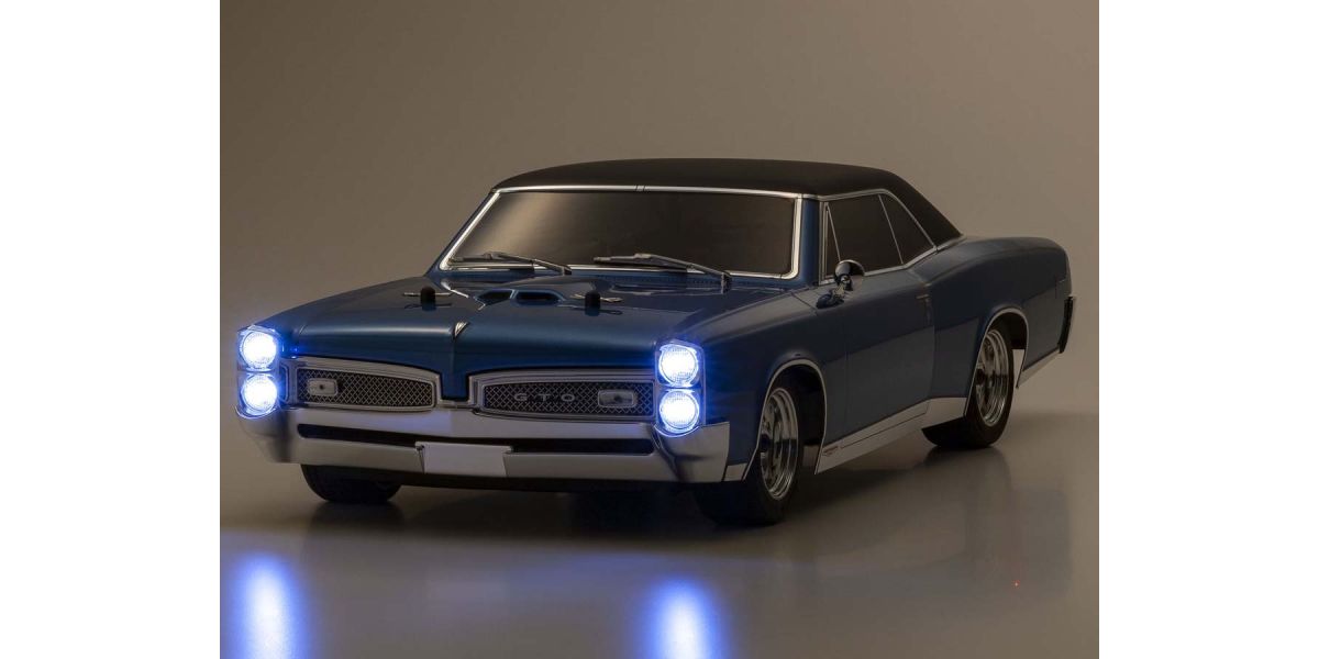 34431T2 KYOSHO 1967 PONTIAC GTO BLUE