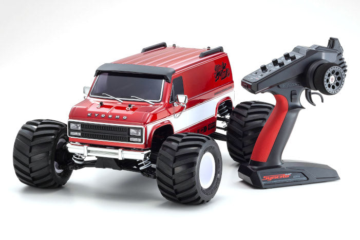 KYOSHO RED MAD VAN TRUCK