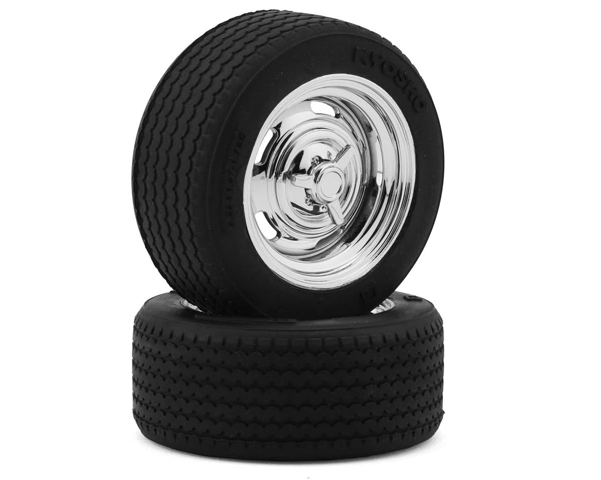 FATH707SMM KYOSHO PREMOUNTED TIRE & WHEEL