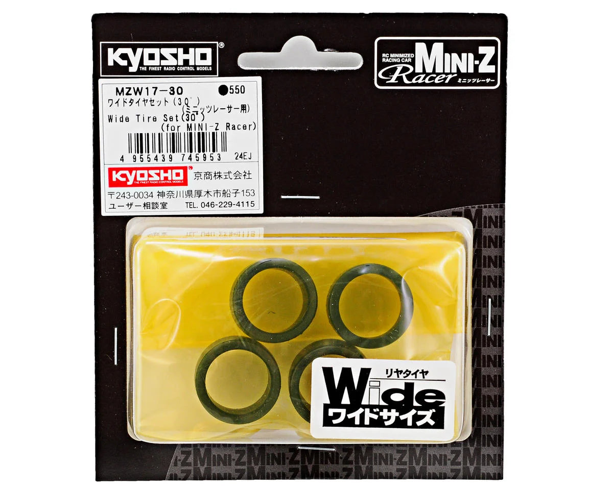 KYOMZW17-30 KYOSHO RACING TIRE WIDE 30